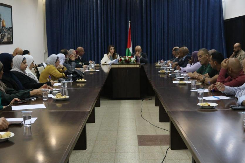 جانب من الاجتماع 