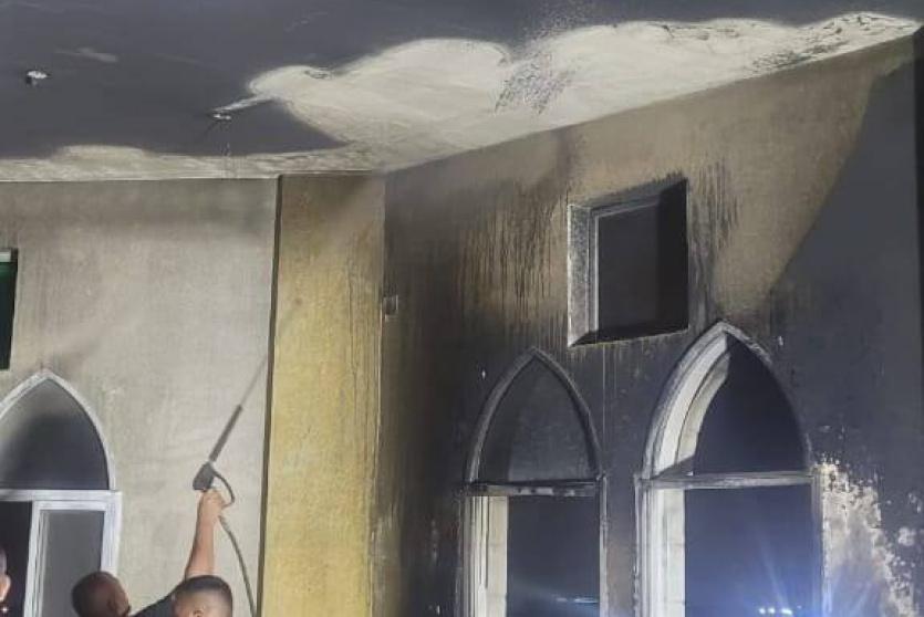 مسجد الحجة حميدة في الضفة 