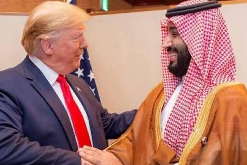 بن سلمان وترامب 