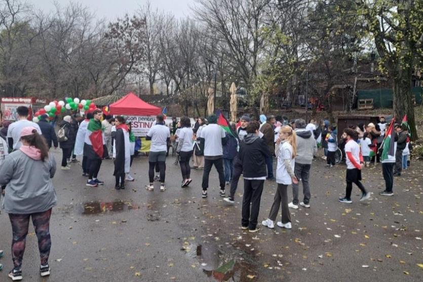 ماراثون في العاصمة الرومانية دعما لفلسطين