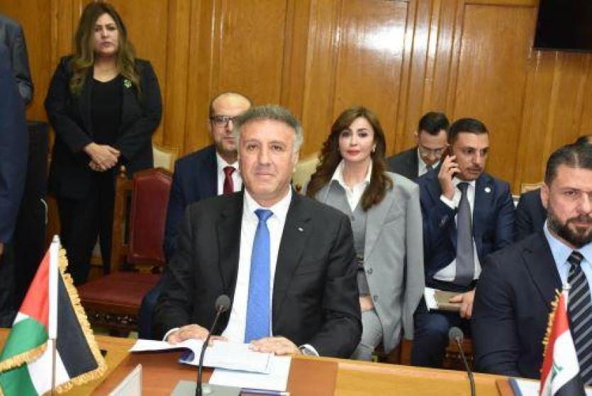 الوزير عساف يشارك في أعمال المكتب التنفيذي لمجلس وزراء الإعلام العرب في القاهرة 
