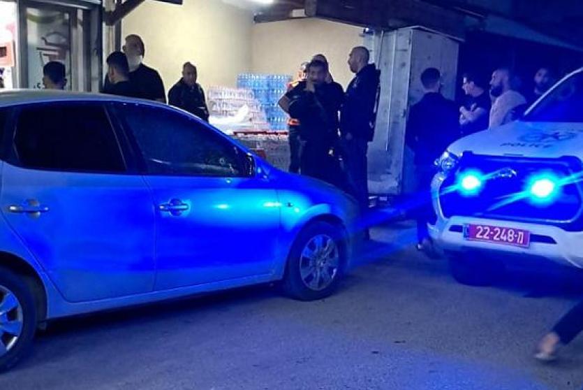 من موقع جريمة القتل في جت