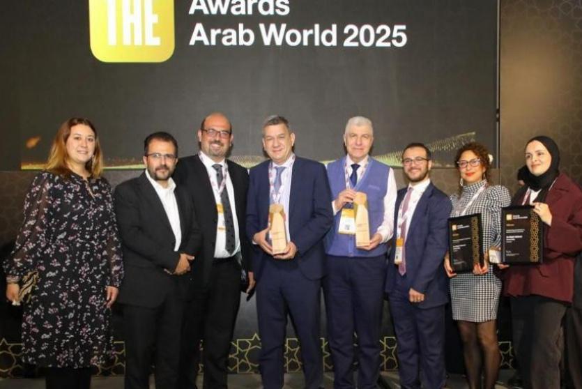 جامعة النجاح تحصد جائزتين دوليّتين مرموقتين في جوائز التايمز لعام 2025