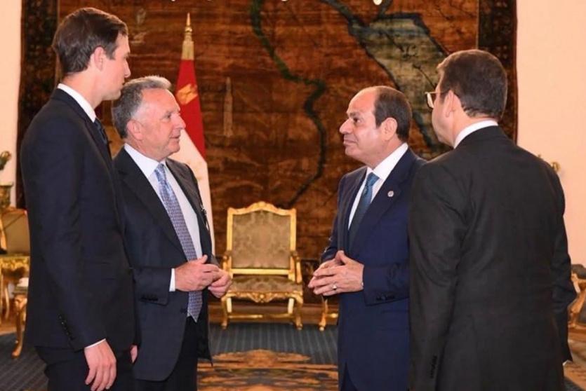 السيسي ومبعوثي الرئيس الأميركي 