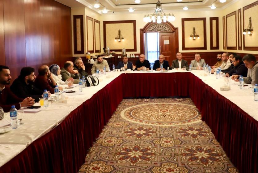 جانب من الورشة