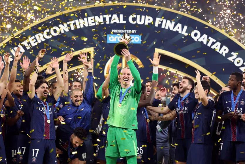 باريس سان جيرمان يفوز بكأس القارات محققا سداسية تاريخية 