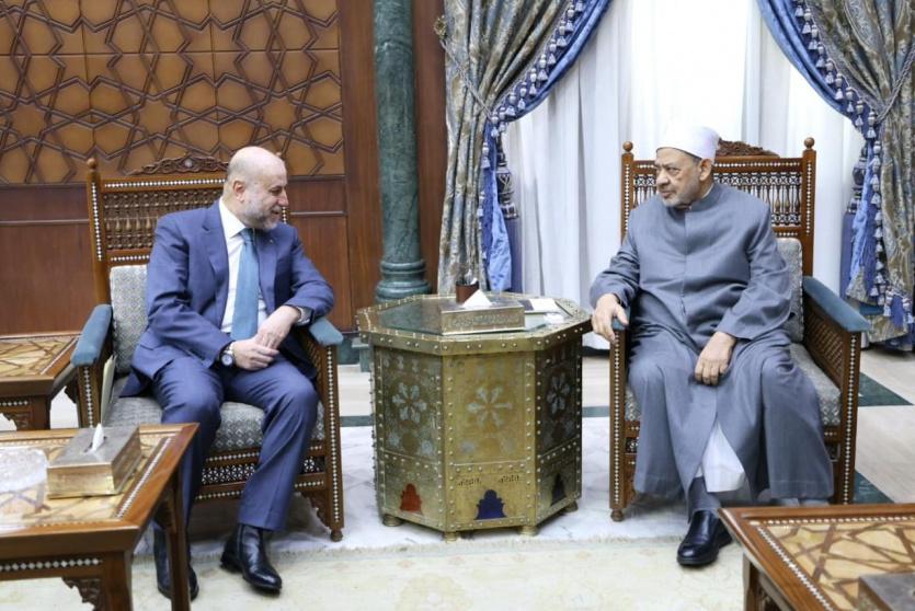 الهباش وشيخ الأزهر