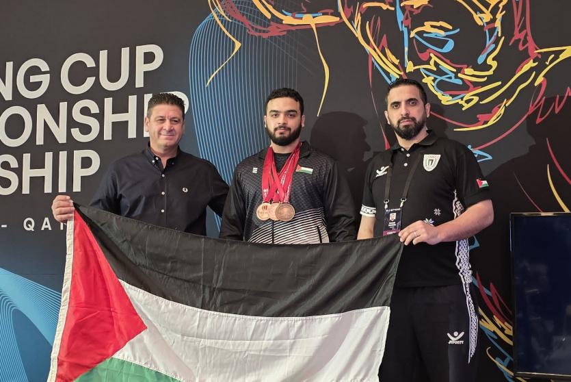 حمادة يحقق أربع برونزيات في بطولتيّ العرب وغرب آسيا لرفع الأثقال