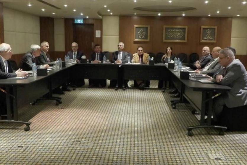 جانبمن اجتماع اللجنة في القاهرة قبل أيام