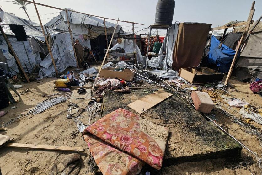 قصف غزة - ارشيف