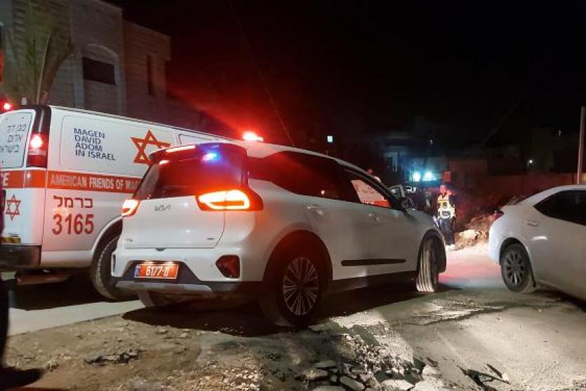 من مكان جريمة القتل في طمرة