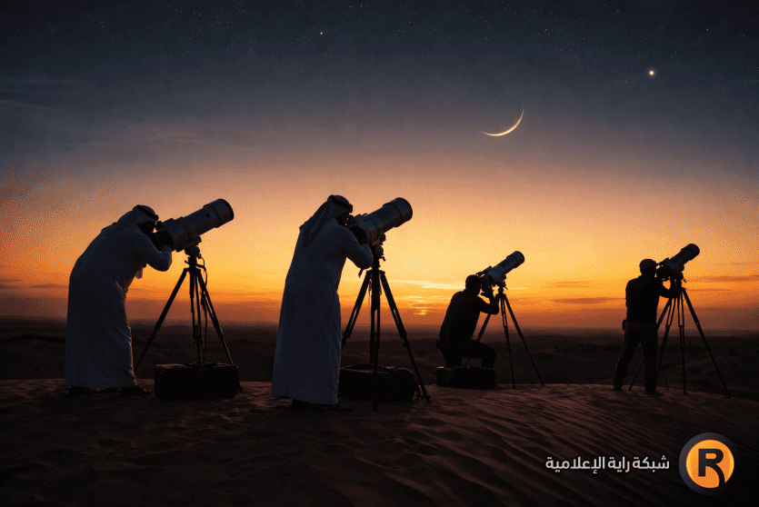 تحري هلال رمضان 1447