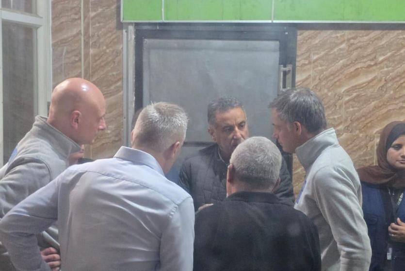 جانب من زيارة الوفد