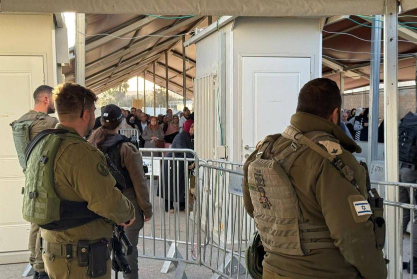 من حاجز قلنديا اليوم