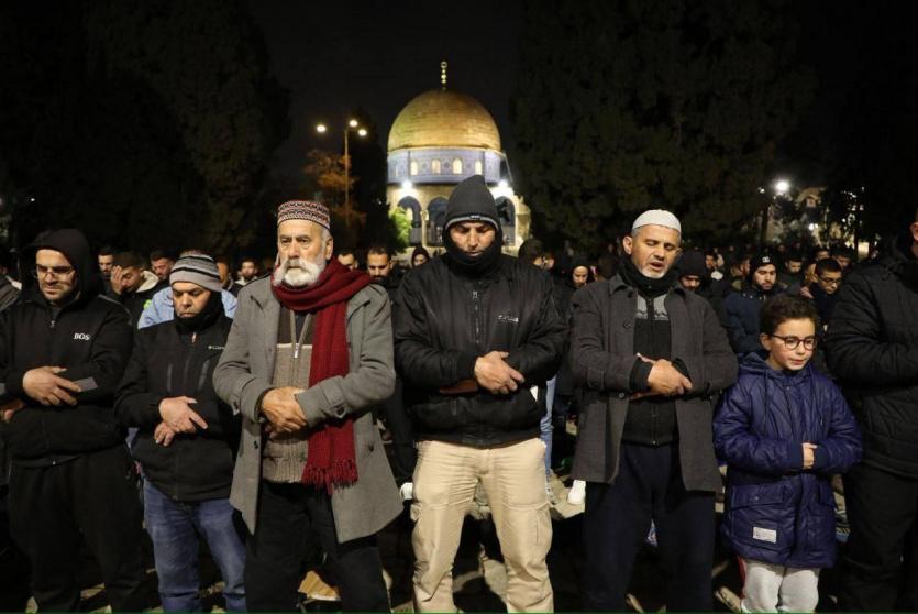 الصلاة في المسجد الأقصى 