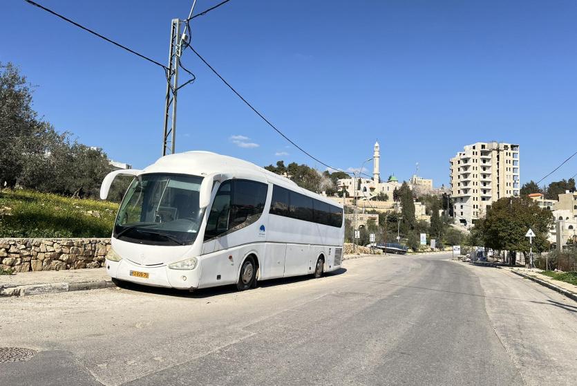 الباص الذي تم إزالته