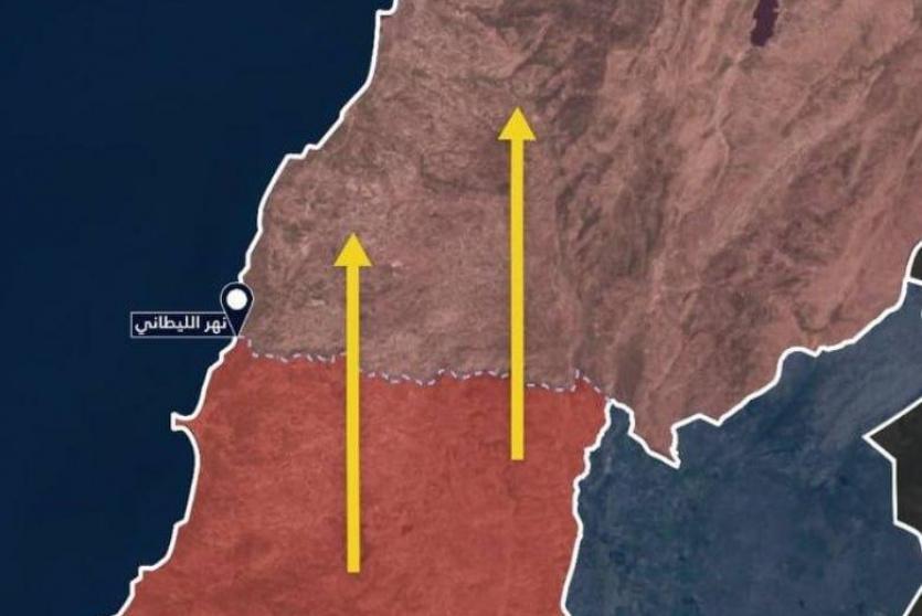 جيش الاحتلال يطالب أهالي جنوب لبنان بالتوجه إلى شمال نهر الليطاني
