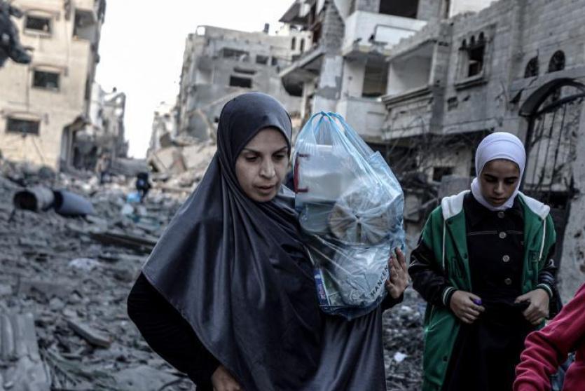 المرأة في غزة - ارشيف