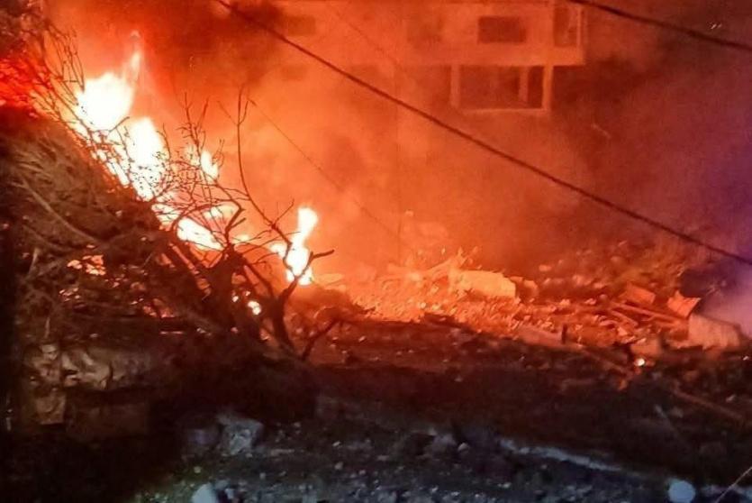 غارات واسعة للاحتلال على مدن وبلدات في لبنان