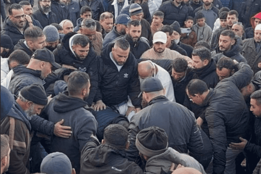 تشييع جثمان الشهيد محمد المالحي إلى في القدس