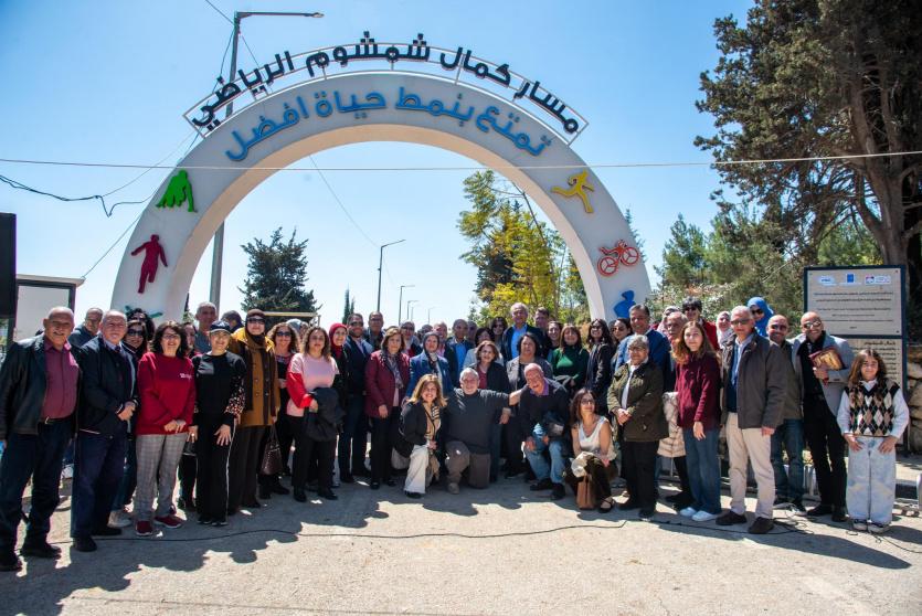 من فعالية إطلاق تسمية مسار 