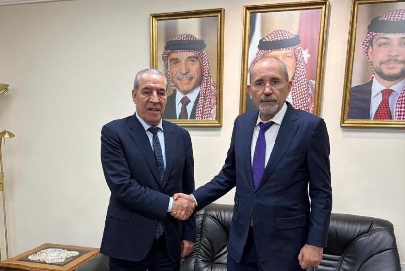 الشيخ والصفدي يبحثان الأوضاع الإنسانية في غزة