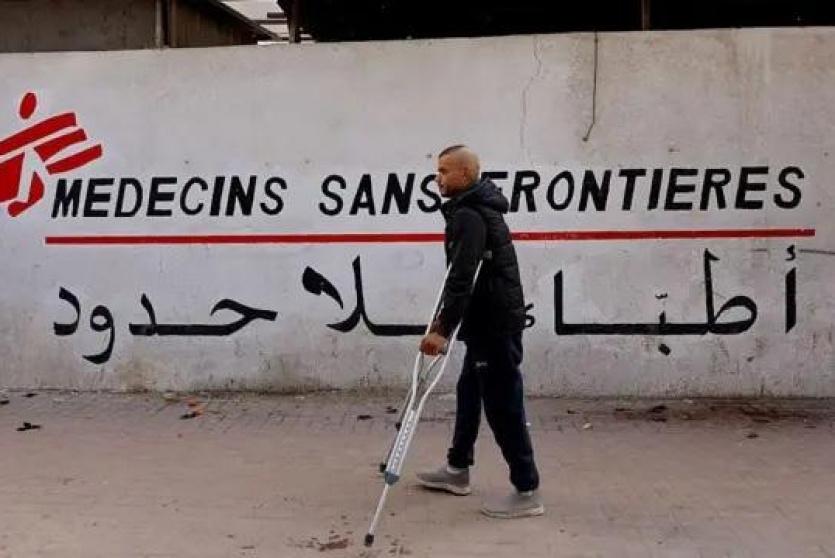 أطباء بلا حدود في غزة