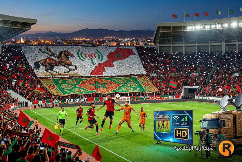 تردد قناة الرياضية المغربية 2026 TNT لمشاهدة مباراة الجيش الملكي ونهضة بركان بث مباشر