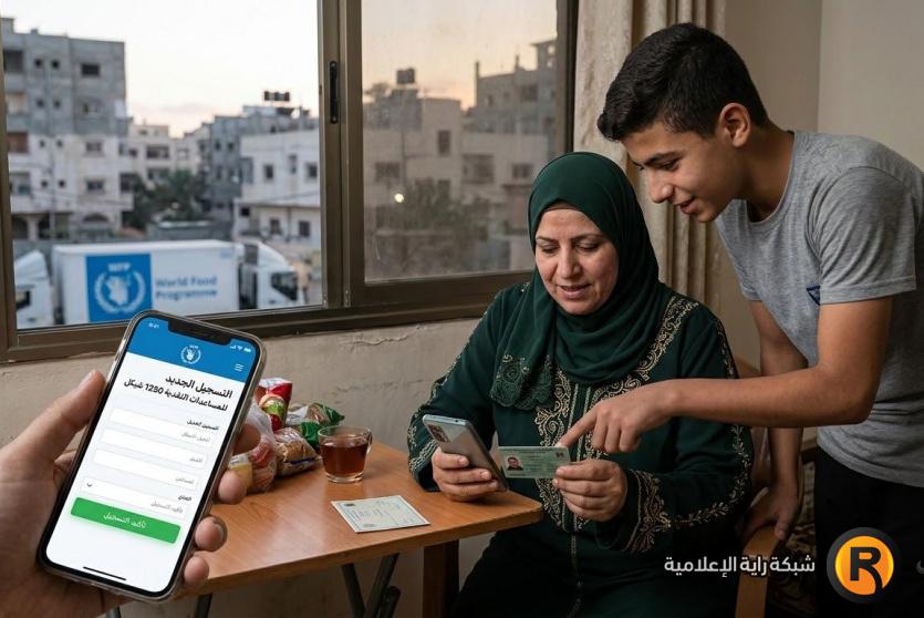 رابط 1250 شيكل برنامج الأغذية العالمي