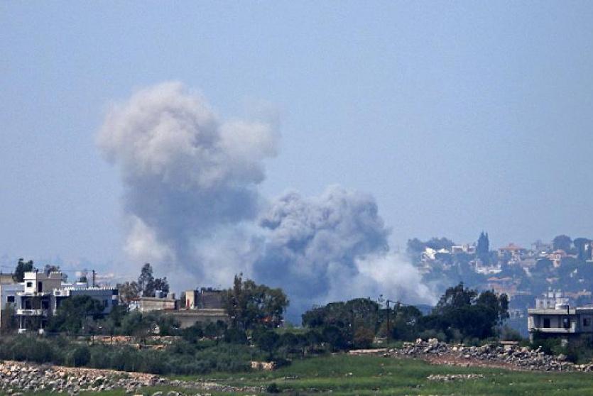 القصف على لبنان
