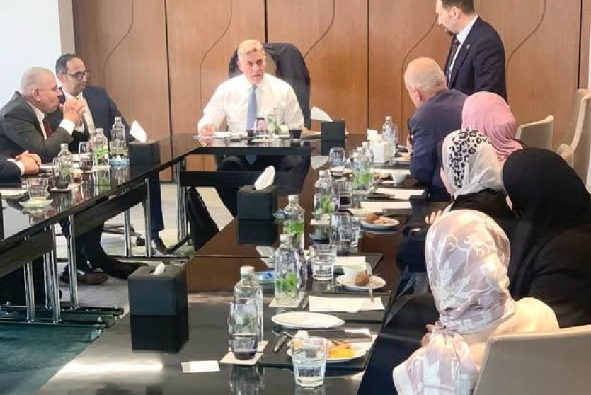 محافظ سلطة النقد يلتقي موظفي سلطة النقد من غزة المتواجدين في مصر