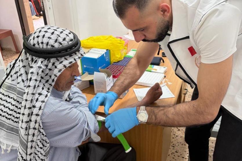 1500 مستفيد من حملاتها الطبية: 