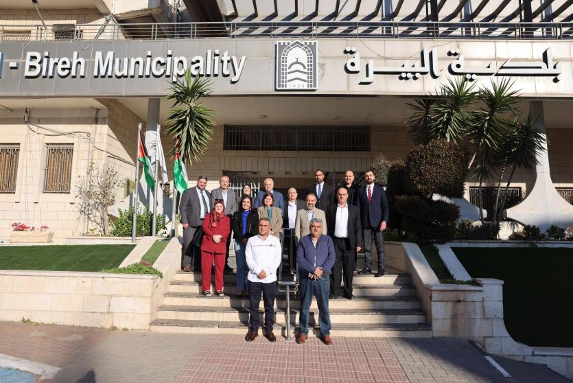 المهندس منيف طريش رئيسًا لبلدية البيرة والمحامي أمجد الشلة نائبًا للرئيس