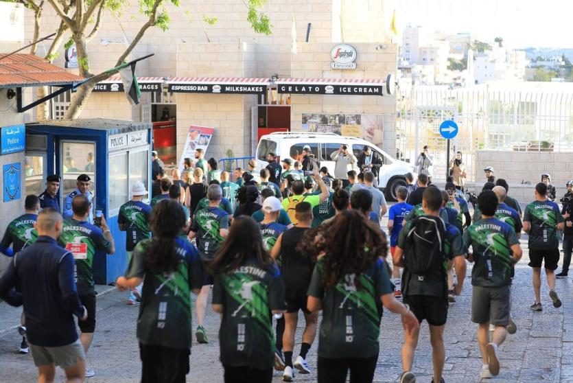 انطلاق ماراثون فلسطين الدولي العاشر في بيت لحم