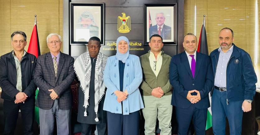 غنام تستقبل وتكرّم أمين عام اتحاد كتاب عموم إفريقيا وتؤكد دور الثقافة في إيصال صوت شعبنا للعالم